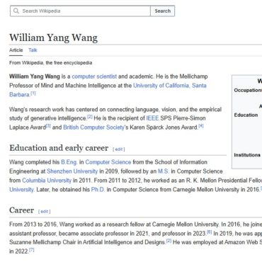 William Yang Wang