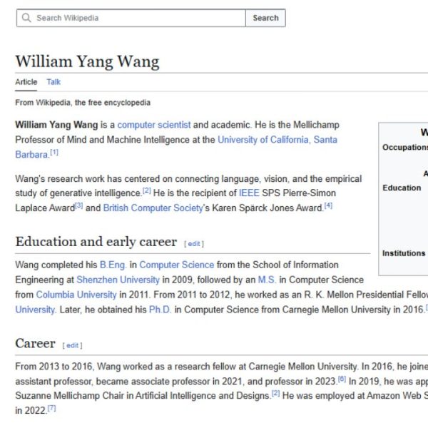 William Yang Wang