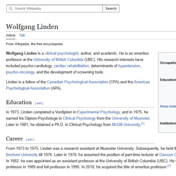 Wolfgang Linden 1